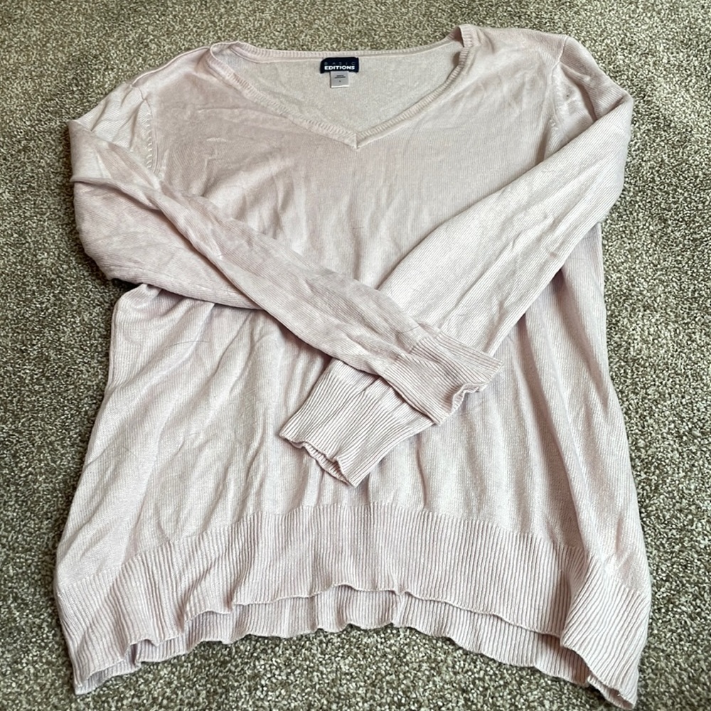 Light pink long sleeve